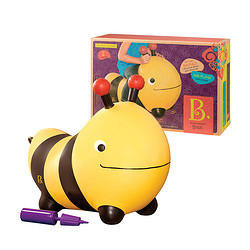 B.Toys 比乐 摇马户外玩具女孩充气弹跳球环保PVC加厚大黄蜂