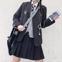 布丁熊jk外套女西装西服