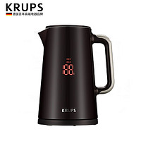 KRUPS 克鲁伯 德国克鲁伯（KRUPS）电水壶 热水壶烧水壶保温电热水壶5档温控数码显温1.5L   BW780880