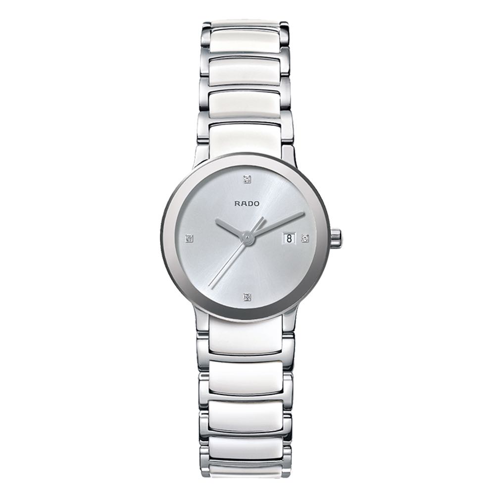 RADO 雷达 Centrix晶萃系列 28毫米石英腕表 R30928722