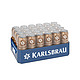有券的上：KARLSBRAU 卡斯布鲁 德国原瓶进口 卡斯布鲁（KARLSBRÄU）窖藏拉格啤酒 500ml*24听整箱装