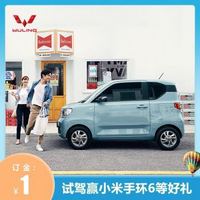 WULING 上汽通用五菱 定金 五菱宏光MINIEV试驾赢小米手环6NFC版