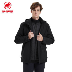 MAMMUT 猛犸象 1010-27310 男士防风防水三合一棉服