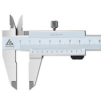三量 日本三量高精度不锈钢游标卡尺0-150mm油标线卡闭式四用游标卡尺