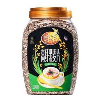 燕麦片 即食高纤黑麦 900g桶