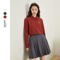 INMAN 茵曼 1814620HM2121 女士衬衫