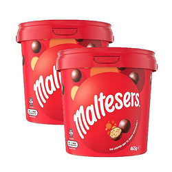 maltesers 麦提莎 巧克力 465克/桶*2桶量贩装