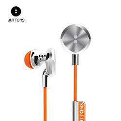 BUTTONS UP Orange 橙色 无线耳机/运动耳机/蓝牙耳机/颈挂式/跑步