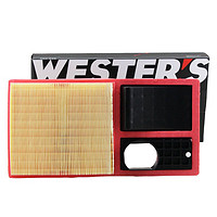 WESTER'S 韦斯特 滤清器三滤套装机滤+空滤+活性炭空调滤(适配11-13款波罗/12-14款晶锐 1.4 1.6/12款Cross Polo)