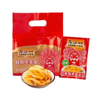 乌江 鲜脆榨菜丝 70g*10包