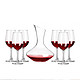 青苹果 家用欧式玻璃红酒杯醒酒器7件套6只葡萄酒杯高脚杯