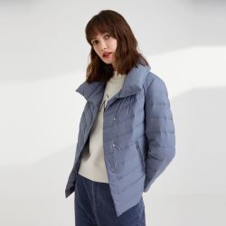 波司登 保暖短款外穿都市通勤冬季西装羽绒服女正品奥莱B90131032