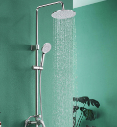 欧普照明卫浴用品_opple 欧普照明 3功能增压花洒套装多少钱-什么值得