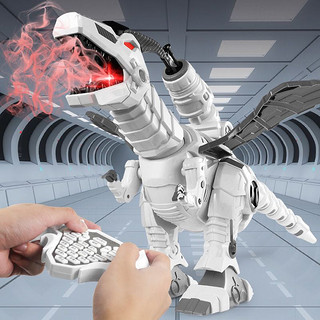Temi 糖米 电动遥控智能机械恐龙机器人 儿童早教故事机学习机男孩霸王龙抖音同款编程玩具 机甲狂龙