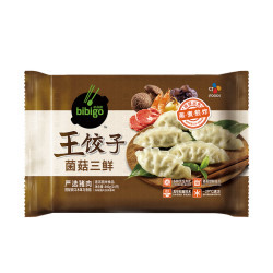 bibigo 必品阁 菌菇三鲜王饺子 840g*4件