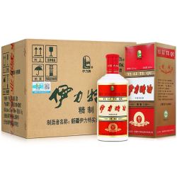 伊力特 曲十年精制 52度浓香型白酒  500ml*6瓶