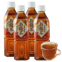 神户茶房 日本进口 神户茶房 乌龙茶 500ml*4瓶