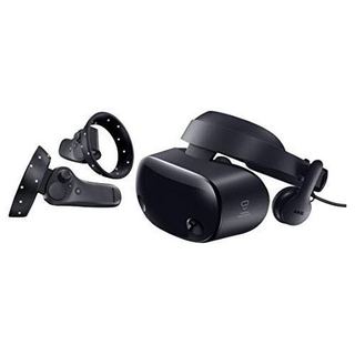 SAMSUNG 三星 Samsung 三星 HMD Odyssey + Windows 混合现实耳机，带有2个无线控制器，黑色