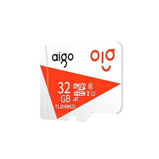 aigo 爱国者 32GB TF（MicroSD） U1 A1 4K内存卡