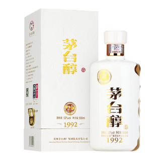 MOUTAI 茅台 茅台醇 1992 2020年 53%vol 酱香型白酒 500ml*6瓶 整箱装