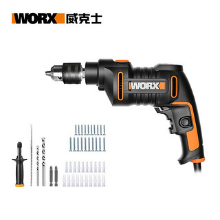 威克士 WORX WX317.1 冲击电钻手电钻电转手钻螺丝刀套装打孔钻孔五金电动工具 WX317.1 600w