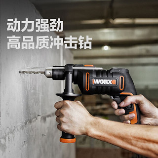 威克士 WORX WX317.1 冲击电钻手电钻电转手钻螺丝刀套装打孔钻孔五金电动工具 WX317.1 600w