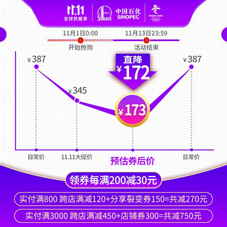 长城 润滑油 机油 金吉星 干系列 SN/GF-5 0W-20 全合成 汽机油 发动机油 养车保养 干系列 0W-20 5L