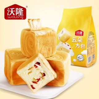 沃隆 云朵方包100g蔓越莓手撕面包营养早餐零食吐司面包