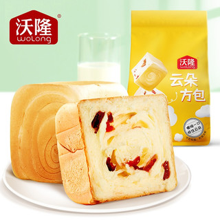 沃隆 云朵方包100g蔓越莓手撕面包营养早餐零食吐司面包