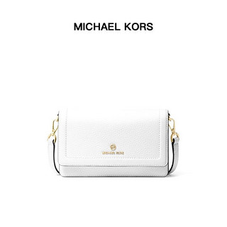 MICHAEL KORS 迈克.科尔斯（MICHAEL KORS）MK女包JET SET CHARM系列单肩包斜挎包32S1GT9C5L OPTIC WHITE 白色