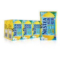 PLUS会员、有券的上：Nestlé 雀巢 茶萃冰极柠檬茶果汁 茶饮料250ml*6 联包