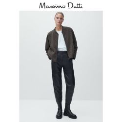 Massimo Dutti 女装 绗缝轻质飞行员女士夹克外套 06835545818