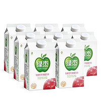 Apple Vinegar 绿杰 苹果醋饮料500ml*8盒 纯苹果汁发酵 无白砂糖非碳酸饮品果醋 家庭整箱装