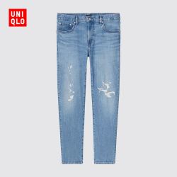 优衣库 男装 修身牛仔裤(水洗产品) 447650