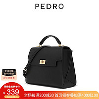 Pedro PEDRO纯色单肩包女包通勤手提包秋千包PW2-56100043