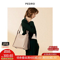 Pedro PEDRO托特包大容量通勤包子母袋水桶包单肩包女包PW2-35060003