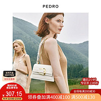 Pedro PEDRO腋下包女包金属扣饰鳄鱼纹链条包斜挎包小众包PW2-75060043