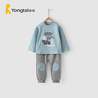 Tong Tai 童泰 秋冬1-3岁婴幼儿男女宝宝衣服家居外穿卫衣上衣裤子套装