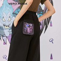 VERO MODA VeroModa迪士尼联名新款宽松高腰运动格子休闲裤女3203PL012 S59黑 175/76A/XLR
