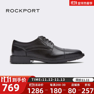 ROCKPORT 乐步 Rockport/乐步21秋冬商务男鞋舒适德比鞋时尚男士正装皮鞋CI1076 CI1077 44/10