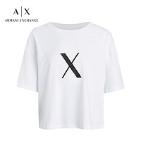 PLUS会员：Armani Exchange 女士棉质T恤衫 3KYTHF
