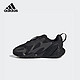 adidas 阿迪达斯 2021冬季4UTURE男婴童缓震透气网面训练鞋跑步鞋儿童运动鞋FZ5409一号黑23.5码/135mm/6-k
