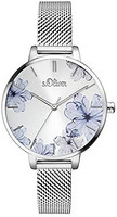 s.Oliver Damen Analog Quarz Armbanduhr