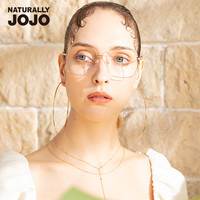NATURALLY JOJO JOJO大框近视眼镜女可配度数显脸小ins风网红款方框眼镜框架10014