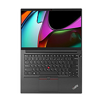 ThinkPad 思考本 E14 2021款 十代酷睿版 14.0英寸 轻薄本 黑色 (酷睿i5-1035G1、核芯显卡、8GB、256GB SSD、1080P)