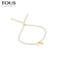 TOUS/桃丝熊2021秋冬新品Sea Vibes系列银镀金珍珠手绳女情侣手链