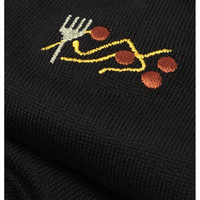 Paul Smith 男刺绣棉质混纺袜子NAP/netaporter