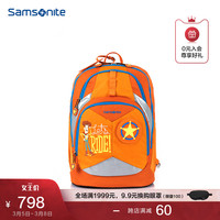 Samsonite/新秀丽迪士尼儿童书包小学生高年级男女孩双肩背包GY7（橙色）