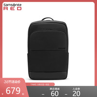 Samsonite/新秀丽双肩包男 简约轻潮背包大容量15.6寸电脑包HD5（深蓝色，可放15英寸电脑）