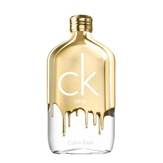 卡尔文·克莱恩 Calvin Klein #卡尔文克雷恩CK one gold炫金限量版中性淡香水男女清新自然持久